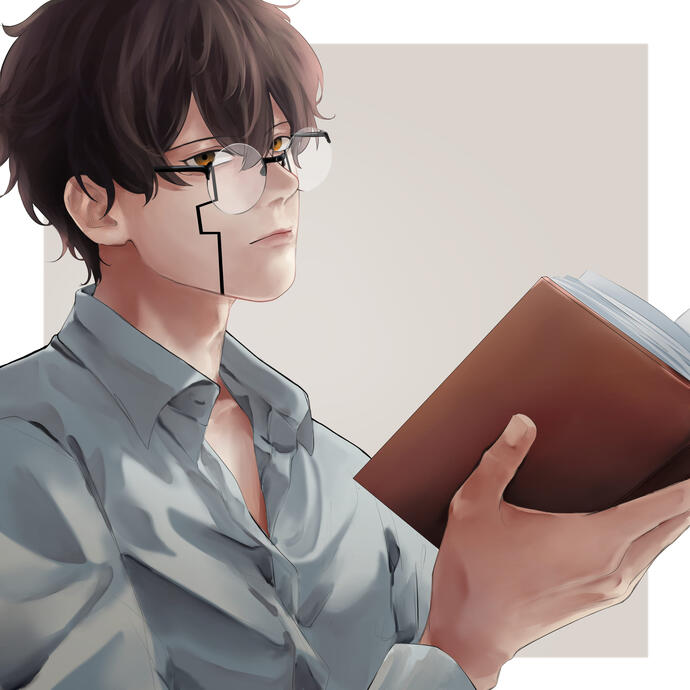 bust up illustration
